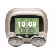 Слушалки JBL Live Buds 4 Bluetooth, стерео, v6.0, TWS, микрофон, ANC, LED дисплей, IP55, Sand