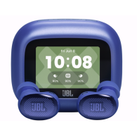 Слушалки JBL Live Buds 4 Bluetooth, стерео, v6.0, TWS, микрофон, ANC, LED дисплей, Blue