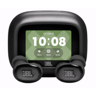 Слушалки JBL Live Buds 4 Bluetooth, стерео, v6.0, TWS, микрофон, ANC, LED дисплей, Black