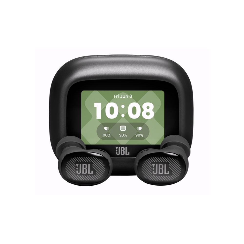 Слушалки JBL Live Buds 4 Bluetooth, стерео, v6.0, TWS, микрофон, ANC, LED дисплей, Black