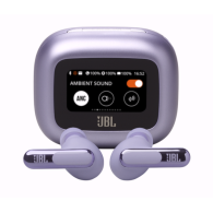 Слушалки JBL Live Beam 3, True Wireless, Bluetooth 5.3, Hi-Res, True Adaptive ANC, Purple