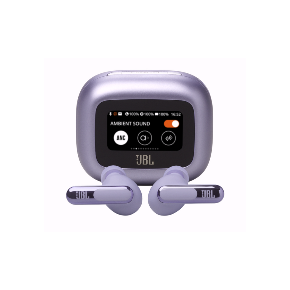 Слушалки JBL Live Beam 3, True Wireless, Bluetooth 5.3, Hi-Res, True Adaptive ANC, Purple