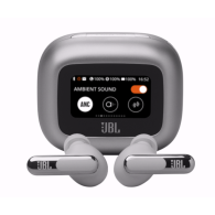 Слушалки JBL Live Beam 3, True Wireless, Bluetooth 5.3, Hi-Res, True Adaptive ANC, Silver