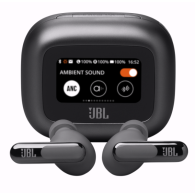 Слушалки JBL Live Beam 3, True Wireless, Bluetooth 5.3, Hi-Res, True Adaptive ANC, Black