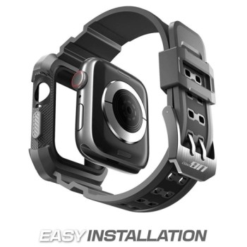 Удароустойчив хибриден кейс Supcase Unicorn Beetle Pro за  Apple Watch 4 (40MM), Черен