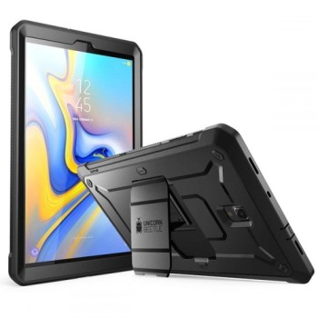 Удароустойчив хибриден кейс Supcase Unicorn Beetle Pro за Samsung Galaxy Tab A 10.5, Черен