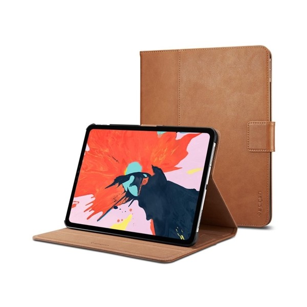 Spigen Stand Folio Apple iPad Pro 12.9 2018, Brown