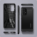 Калъф Spigen Rugged Armor за Samsung Galaxy A53 5G, Matte Black