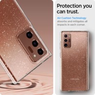 Spigen Liquid Crystal тънък силиконов (TPU) калъф за Samsung Galaxy Note 20, Glitter Crystal
