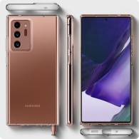 Spigen Liquid Crystal тънък силиконов (TPU) калъф за Samsung Galaxy Note 20 Ultra, Crystal Clear