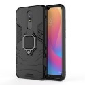 Удароустойчив Калъф с Поставка Ring Armor Kickstand Tough Rugged Cover за Xiaomi Redmi 8A / Xiaomi Redmi, Черен