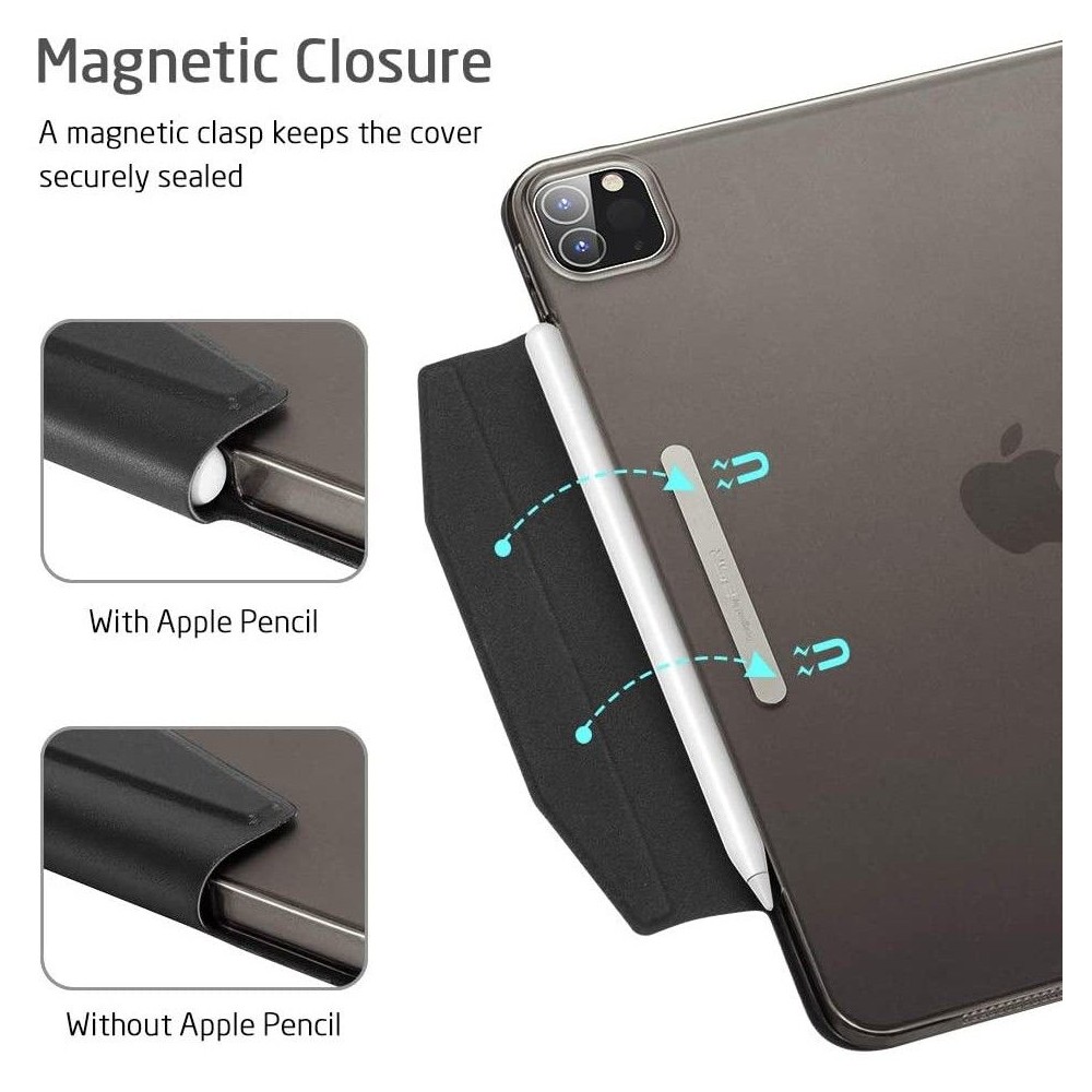 Калъф ESR YIPPEE за iPad Pro 11' 2018/2020, Черен