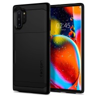 Spigen Slim Armor Cs хибриден кейс с най-висока степен на защита за Samsung Galaxy Note 10+ Plus, Black