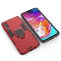 Удароустойчив Калъф с Поставка Ring Armor Kickstand Tough Rugged Cover за Samsung Galaxy A70 , Червен