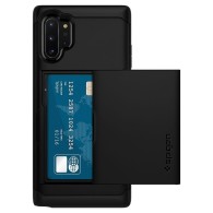 Spigen Slim Armor Cs хибриден кейс с най-висока степен на защита за Samsung Galaxy Note 10+ Plus, Black