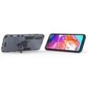 Удароустойчив Калъф с Поставка Ring Armor Kickstand Tough Rugged Cover за Samsung Galaxy A70, Син