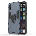 Удароустойчив Калъф с Поставка Ring Armor Kickstand Tough Rugged Cover за Samsung Galaxy A50, Син