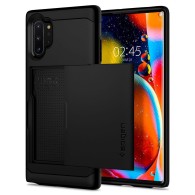 Spigen Slim Armor Cs хибриден кейс с най-висока степен на защита за Samsung Galaxy Note 10+ Plus, Black
