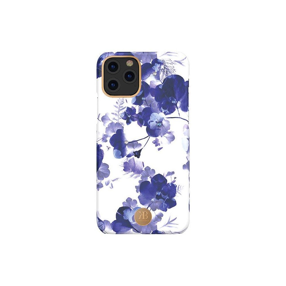 Калъф Kingxbar Blossom със Swarovski Crystals за iPhone 11 Pro Max, Orchid