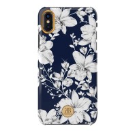 Калъф Kingxbar Blossom със Swarovski Crystals за iPhone XS/iPhone X, Blue