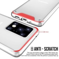 Удароустойчив Калъф Space Collection Anti Drop за Samsung Galaxy S20+ Plus, Прозрачен