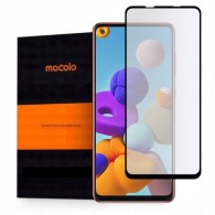 Стъклен протектор MOCOLO TG+Full Glue за Samsung A21S, Black