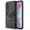 Удароустойчив Калъф с Поставка Ring Armor Kickstand Tough Rugged Cover за Xiaomi Mi Note 10 / Mi Note 10 Pro / Mi CC9 Pro, Черен