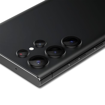 Стъклен Протектор за камера Spigen Optik.TR ”Ez Fit” 2-Pack за Samsung Galaxy S23 Ultra, Black
