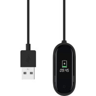 Зарядно Tactical за Xiaomi Mi Band 4/5, Черен