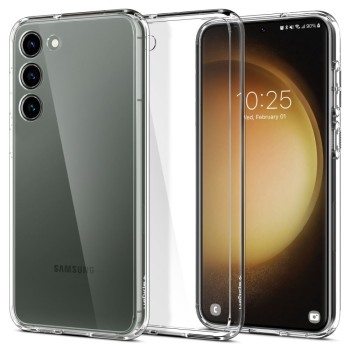 Калъф Spigen Ultra Hybrid За Samsung Galaxy S23, Crystal Clear