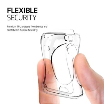 Spigen Liquid Crystal хибриден кейс с най-висока степен на защита за Apple Watch 4 (40MM), Crystal Clear