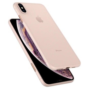 Spigen Airskin тънък силиконов (TPU) калъф за iPhone Xs Max, Soft Clear