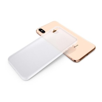 Spigen Airskin тънък силиконов (TPU) калъф за iPhone Xs Max, Soft Clear