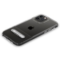 Удароустойчив силиконов кейс Spigen Slim Armor "S" за iPhone 12/12 Pro, Crystal Clear