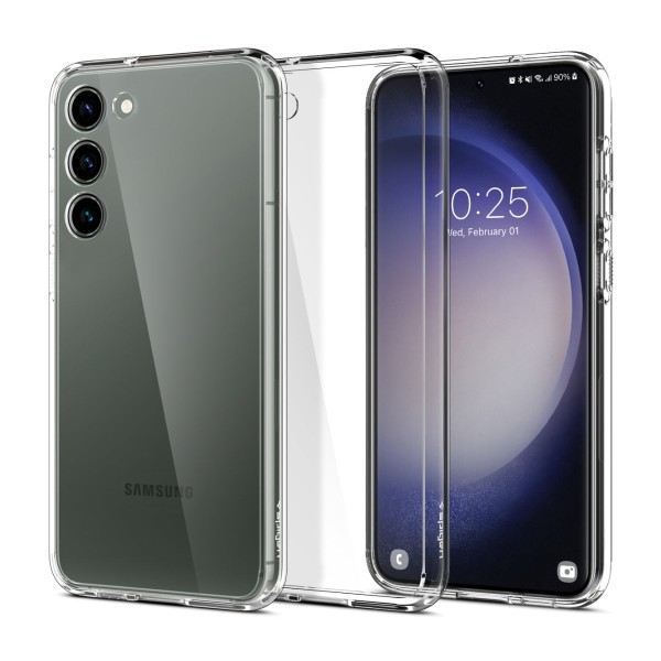Калъф Spigen Ultra Hybrid За Samsung Galaxy S23+ Plus, Crystal Clear
