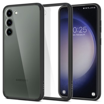 Калъф Spigen Ultra Hybrid за Samsung Galaxy S23+ Plus, Matte Black
