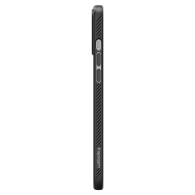 Удароустойчив силиконов кейс Spigen Liquid Air за iPhone 12 Pro Max, Matte Black