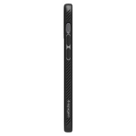 Удароустойчив силиконов кейс Spigen Liquid Air за iPhone 12 mini, Matte Black