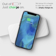 Удароустойчив силиконов кейс Spigen Ultra Hybrid за iPhone 12 mini, Crystal Clear