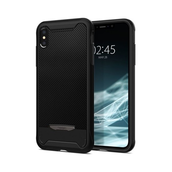 Spigen Hybrid ”NX” хибриден кейс с най-висока степен на защита за iPhone X/Xs, Black