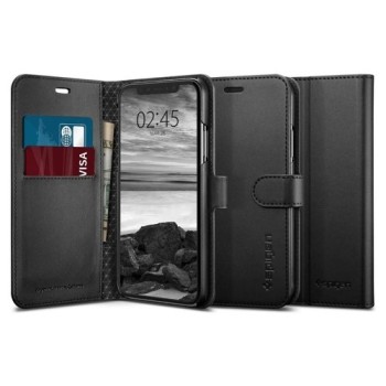 Spigen Wallet S iPhone X/Xs, Black