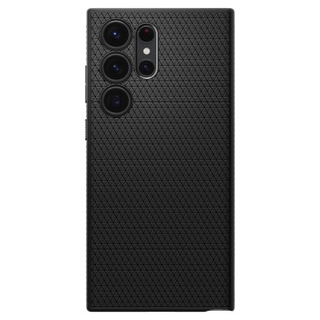 Калъф Spigen Liquid Air За Samsung Galaxy S23 Ultra, Matte Black