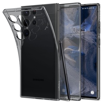 Калъф Spigen Liquid Crystal За Samsung Galaxy S23 Ultra, Space Crystal