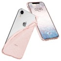 Spigen Liquid Crystal тънък силиконов (TPU) калъф за iPhone XR, Glitter Rose