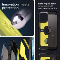 Калъф Spigen Tough Armor за iPhone 12 Pro Max, Gun Metal