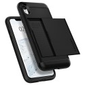 Spigen Slim Armor Cs хибриден кейс с най-висока степен на защита за iPhone XR, Black