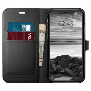 Spigen Wallet S iPhone XR, Black