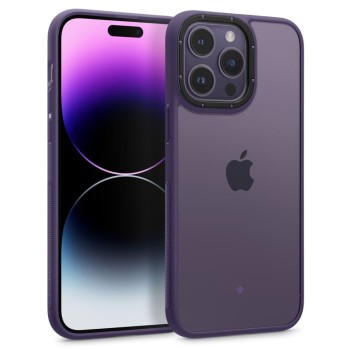 Калъф Spigen Caseology Skyfall за iPhone 14 Pro Max, Deep Purple