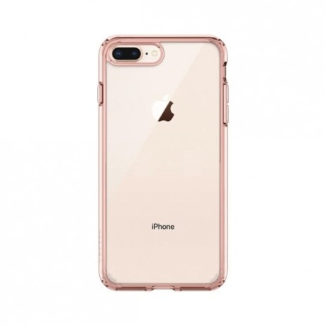 Spigen Ultra Hybrid 2 хибриден кейс с най-висока степен на защита за iPhone 7/8 Plus, Rose Crystal