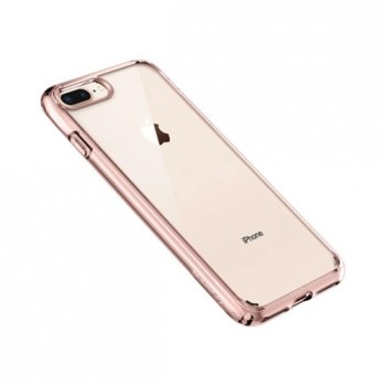 Spigen Ultra Hybrid 2 хибриден кейс с най-висока степен на защита за iPhone 7/8 Plus, Rose Crystal